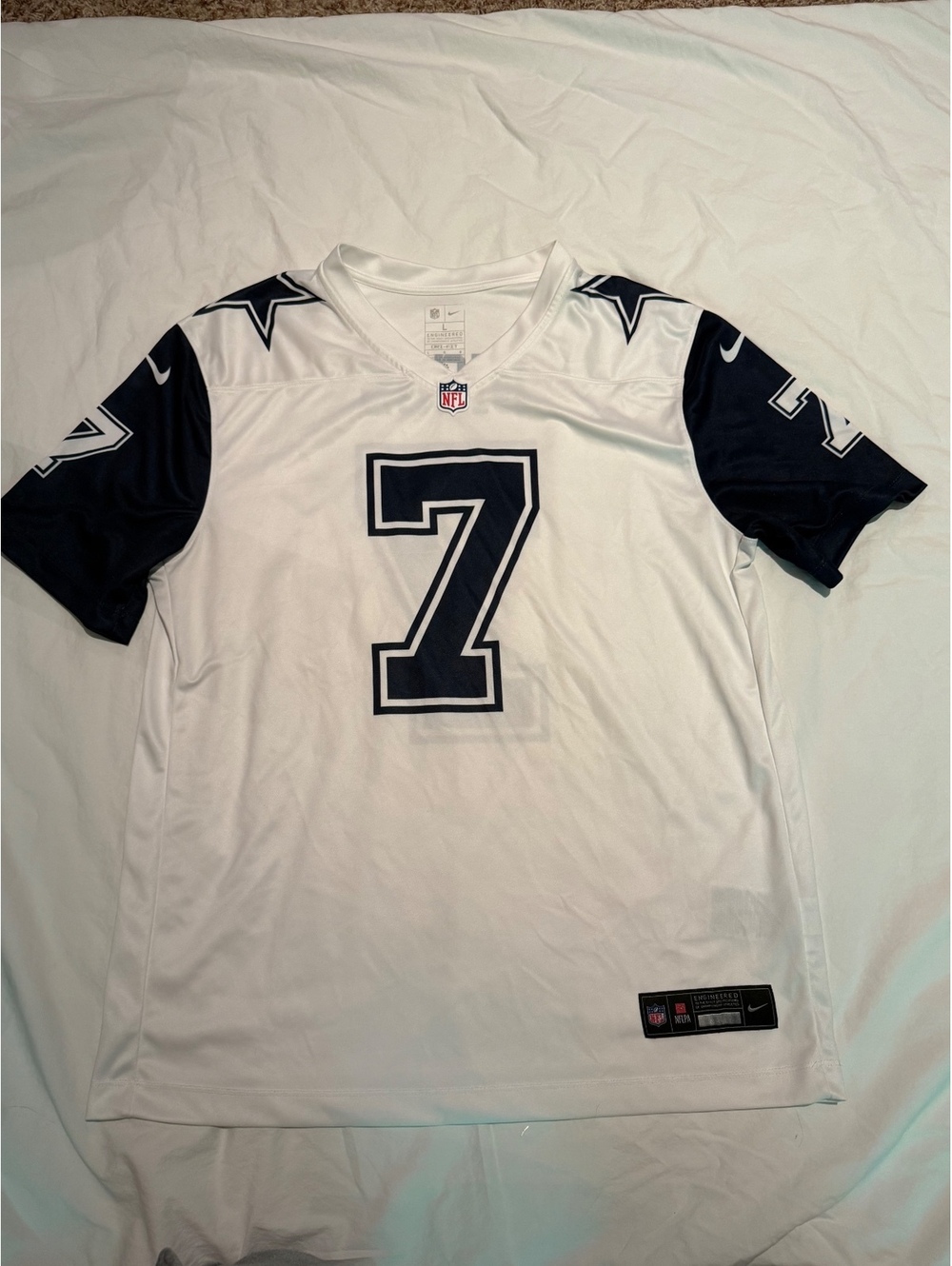 Nike Dallas Cowboys #7 Diggs NFL Football Jersey Large